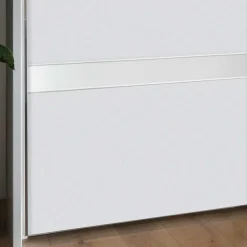 3-türiger Schwebetürenschrank in Weiß - Elisabeth