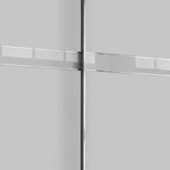 3-türiger Schwebetürenschrank in Weiß - Elisabeth