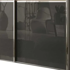 4-türiger Schwebetüren-Schrank mit Glas Front - Scolari