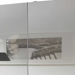 2-türiger Schwebetürenschrank mit Spiegelfront - Ashger