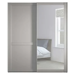 2-türiger Schwebetüren-Schrank mit Spiegel - Ridonna