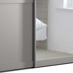 2-türiger Schwebetüren-Schrank mit Spiegel - Ridonna