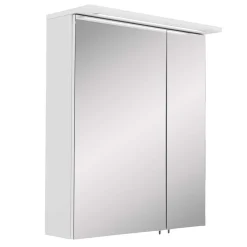 2-türiger Spiegelschrank mit Licht LED - Serinina