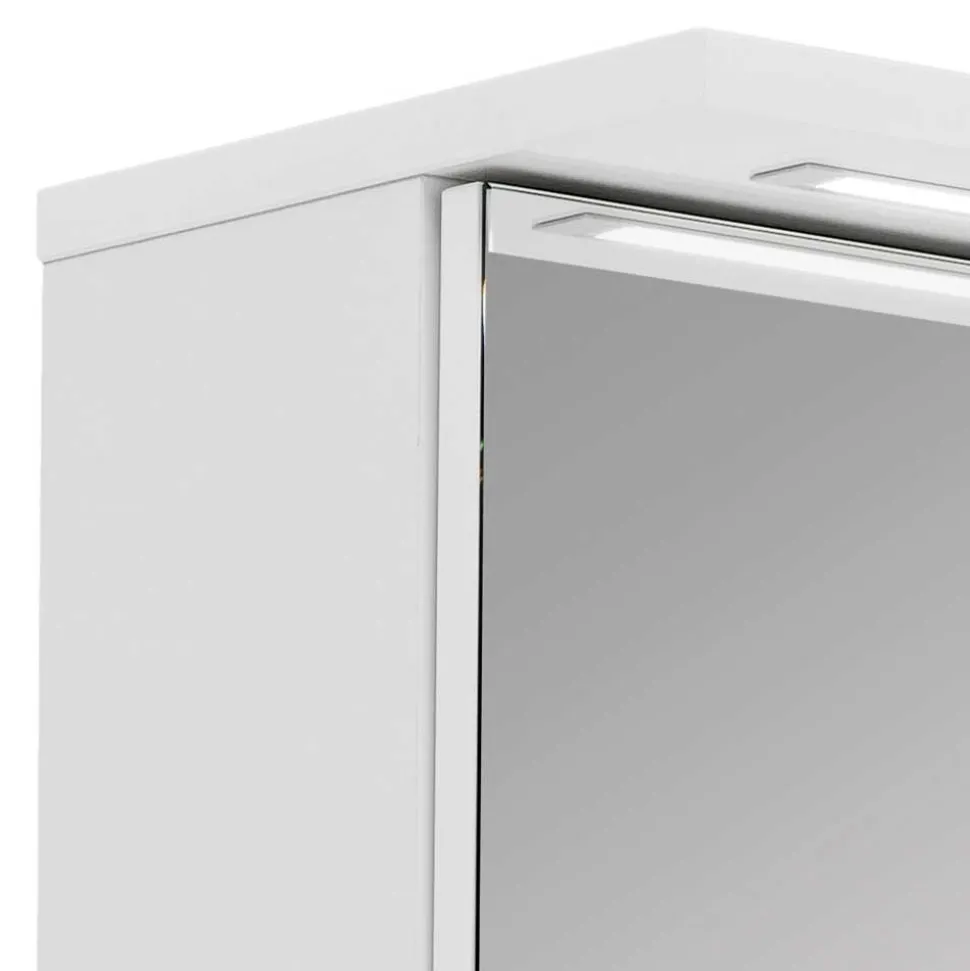 2-türiger Spiegelschrank mit Licht LED - Serinina