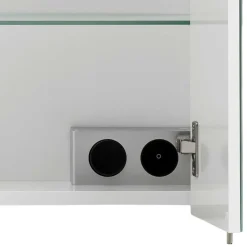 2-türiger Spiegelschrank mit Licht LED - Serinina