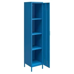 1-türiger Spindschrank in Blau - Datinel