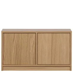 2-türiger Unterschrank für TV in Eiche - Ewana