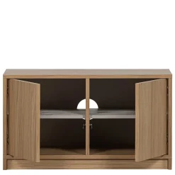 2-türiger Unterschrank für TV in Eiche - Ewana