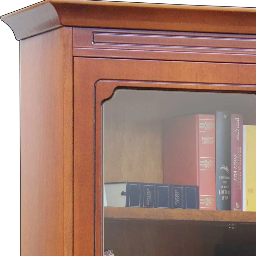 4-türiger Vitrinenschrank im klassischen Stil - Kimms