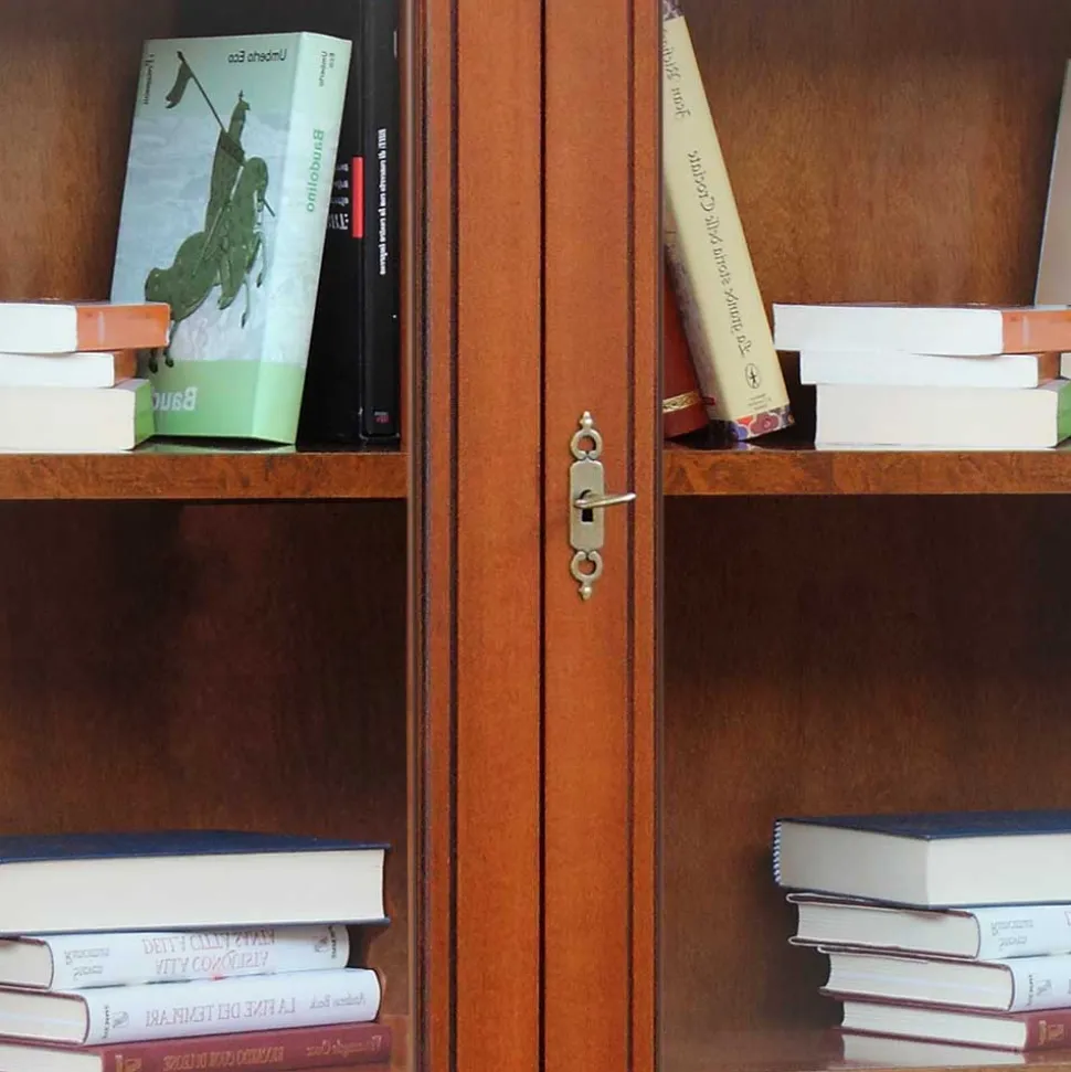 4-türiger Vitrinenschrank im klassischen Stil - Kimms