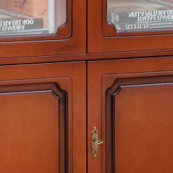 4-türiger Vitrinenschrank im klassischen Stil - Kimms