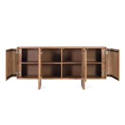 4-türiges Sideboard aus Akazie Massivholz - Spiaggia