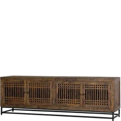 4-türiges TV Lowboard mit 2 m Breite - Charin