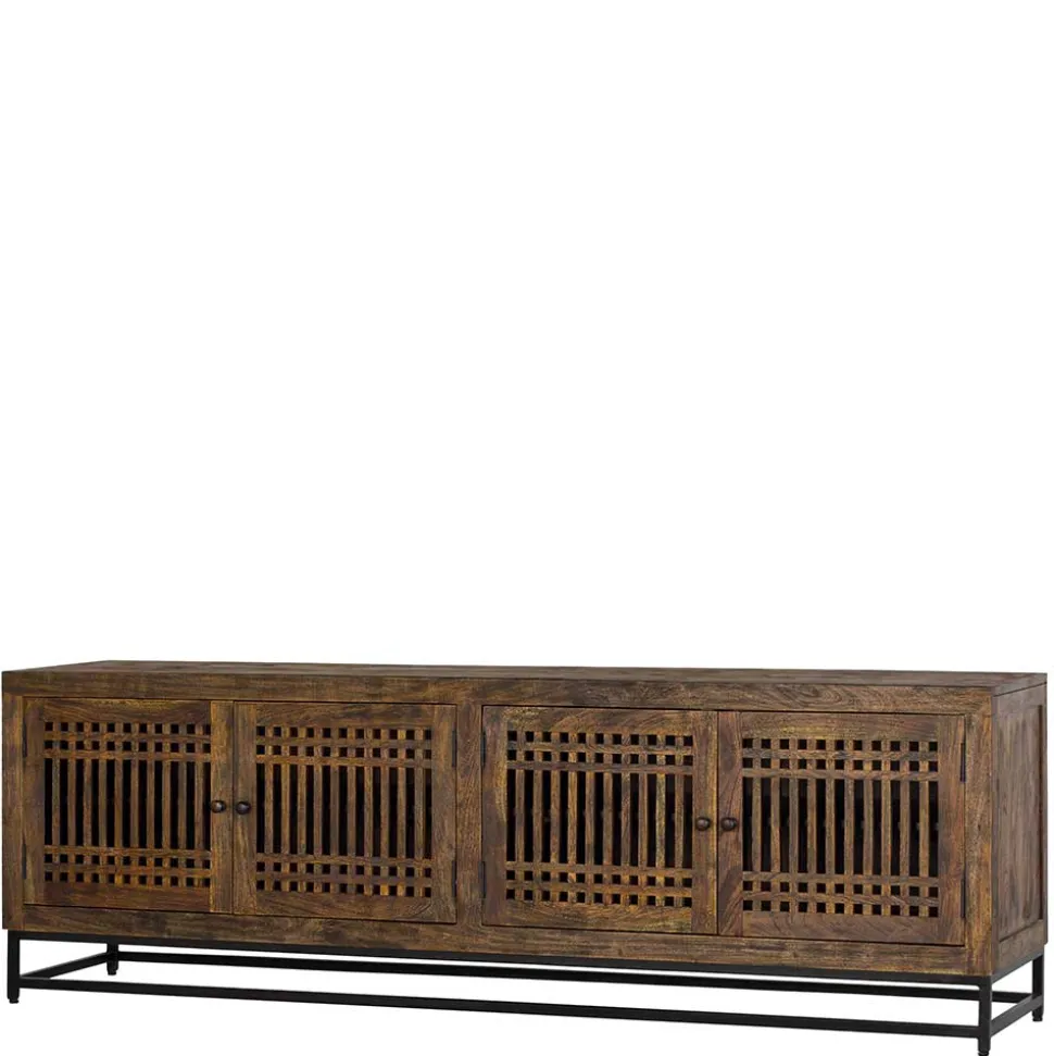 4-türiges TV Lowboard mit 2 m Breite - Charin