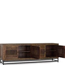 4-türiges TV Lowboard mit 2 m Breite - Charin