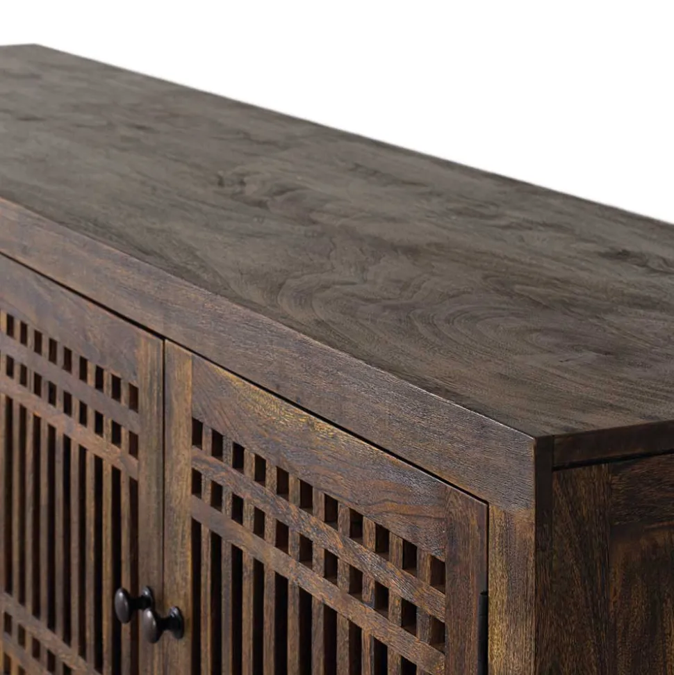 4-türiges TV Lowboard mit 2 m Breite - Charin