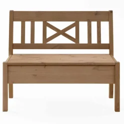 Truhenbank Giurgia aus Kiefer massiv