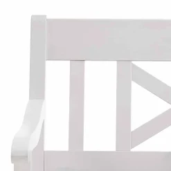 Truhenbank Onesti in Weiß