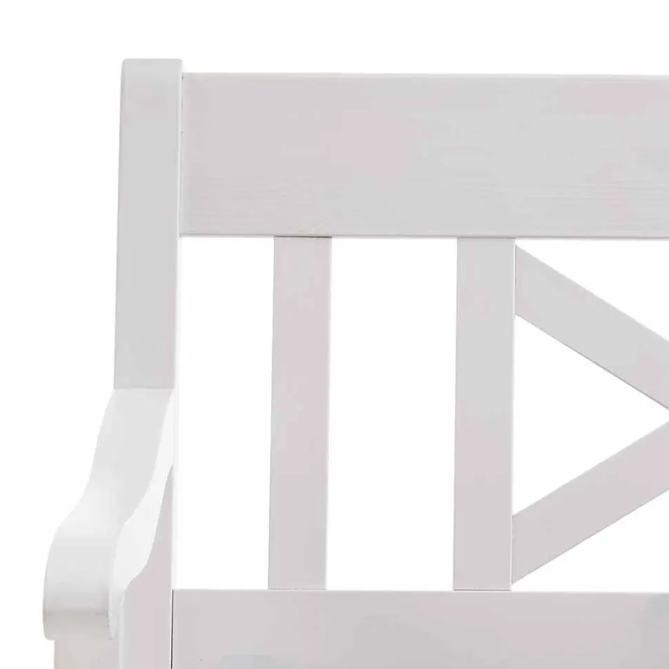 Truhenbank Onesti in Weiß