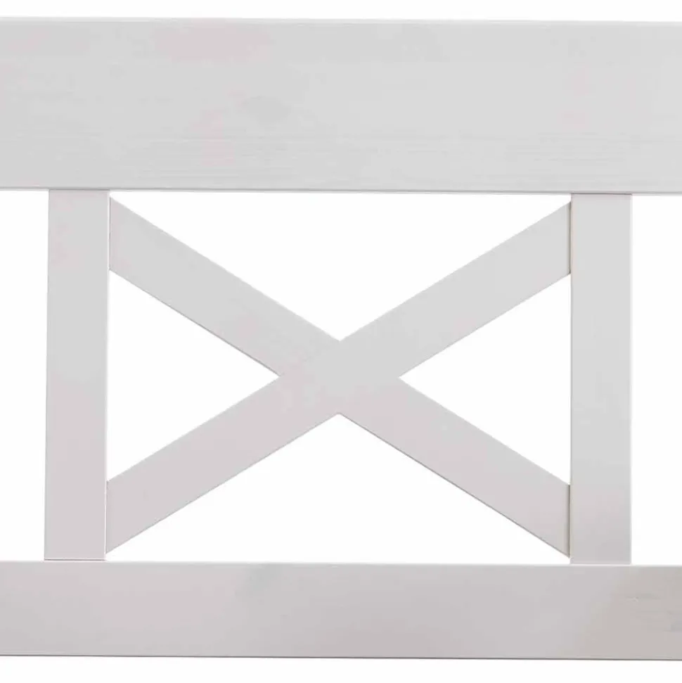 Truhenbank Onesti in Weiß