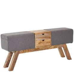 Turnbock Design Bank mit zwei Schubladen - Ruamantico