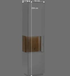 TV Anbauwand Designmöbel Set - Miloris (dreiteilig)