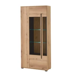 TV Anbauwand in Eiche - Brocus (vierteilig)