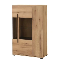 TV Anbauwand in Eiche - Brocus (vierteilig)