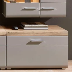 TV Anbauwand Möbel mit LED Licht - Fraguca (fünfteilig)