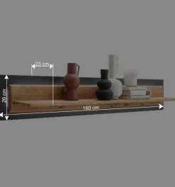 TV Anbauwand Schränke - Flacona (dreiteilig)