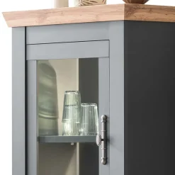 TV Anbauwand Wohnzimmermöbel Set - Lionel (vierteilig)