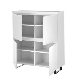 TV Board & Highboard Set - Atela (zweiteilig)