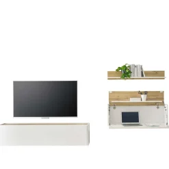 TV Board & Regal & Sekretär hängend - Nonessia (dreiteilig)