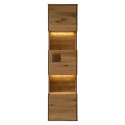 TV Board & Wandboard & Vitrine Set - Millena (dreiteilig)