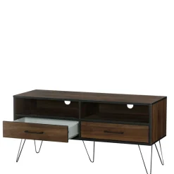 TV Board in brauner Holzoptik - Hamidy
