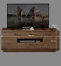 TV Board in Esche und Wildeiche - Cassna