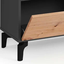 TV Board in Wildeiche & Anthrazit - Kiss