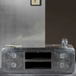 TV Board Pilot mit Zierschrauben