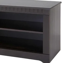 TV Board und Wandboard in Dunkelbraun - Vajohara (zweiteilig)