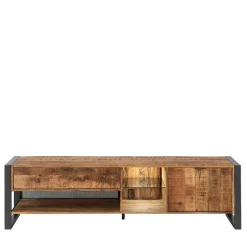 TV Lowboard aus Recyclingholz & Metall - Acira