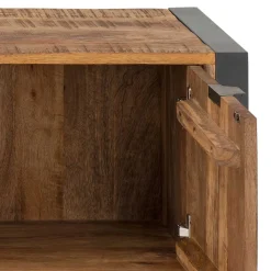 TV Lowboard aus Recyclingholz & Metall - Acira