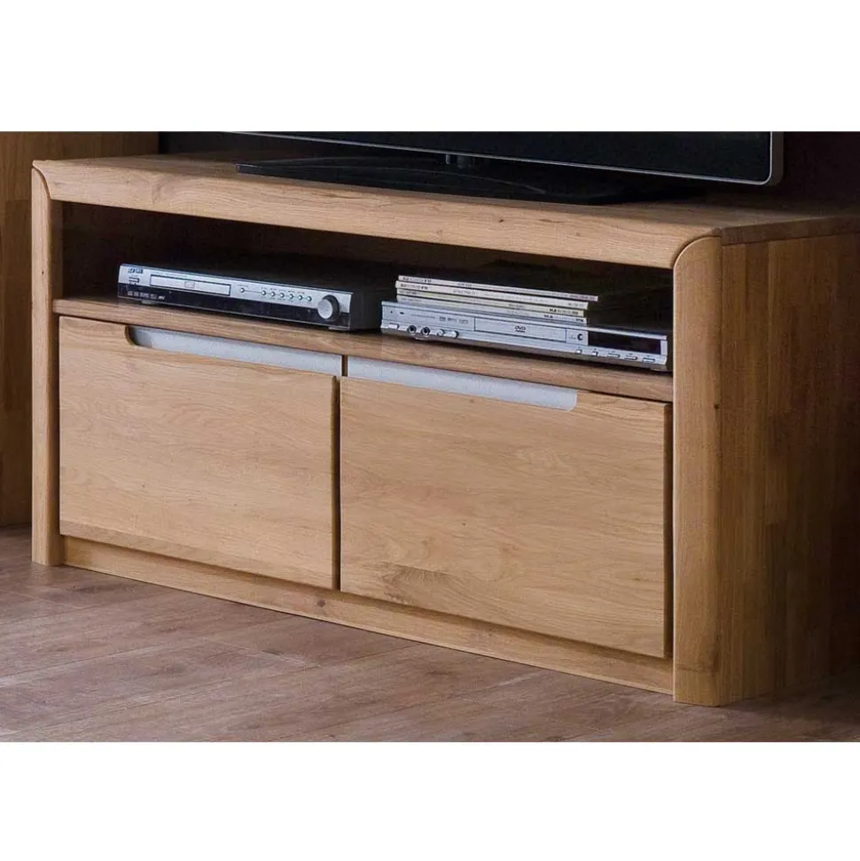 TV Lowboard Croconia aus Wildeiche Massivholz