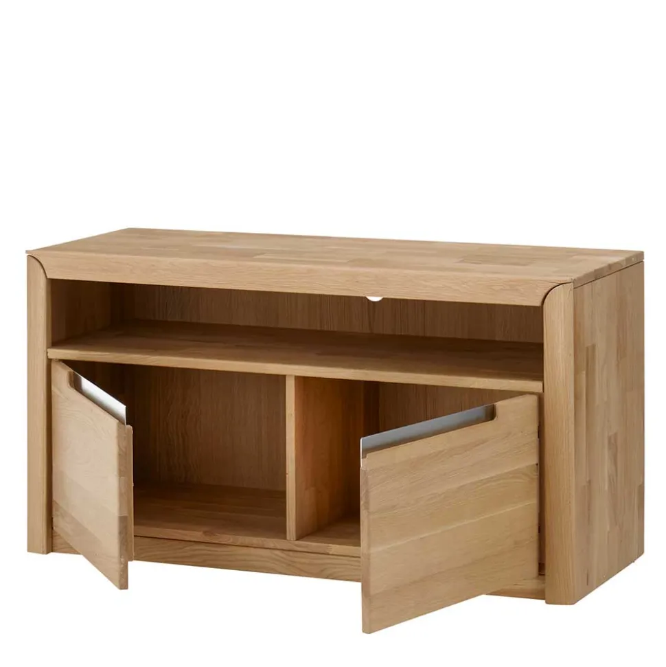 TV Lowboard Croconia aus Wildeiche Massivholz