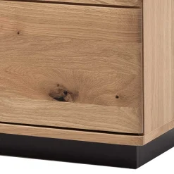 TV Lowboard in Eiche Bianco & Anthrazit - Crupean I