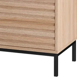 TV Lowboard in Eiche Holzdekor - Lunira