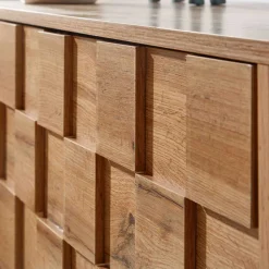 TV Lowboard in Eiche Holzoptik - Senba