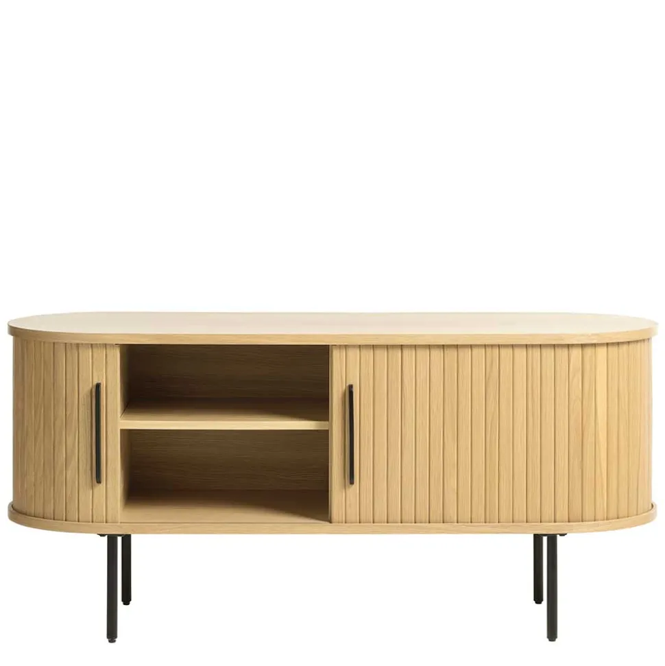 TV Lowboard in ovalem Design - Teorina