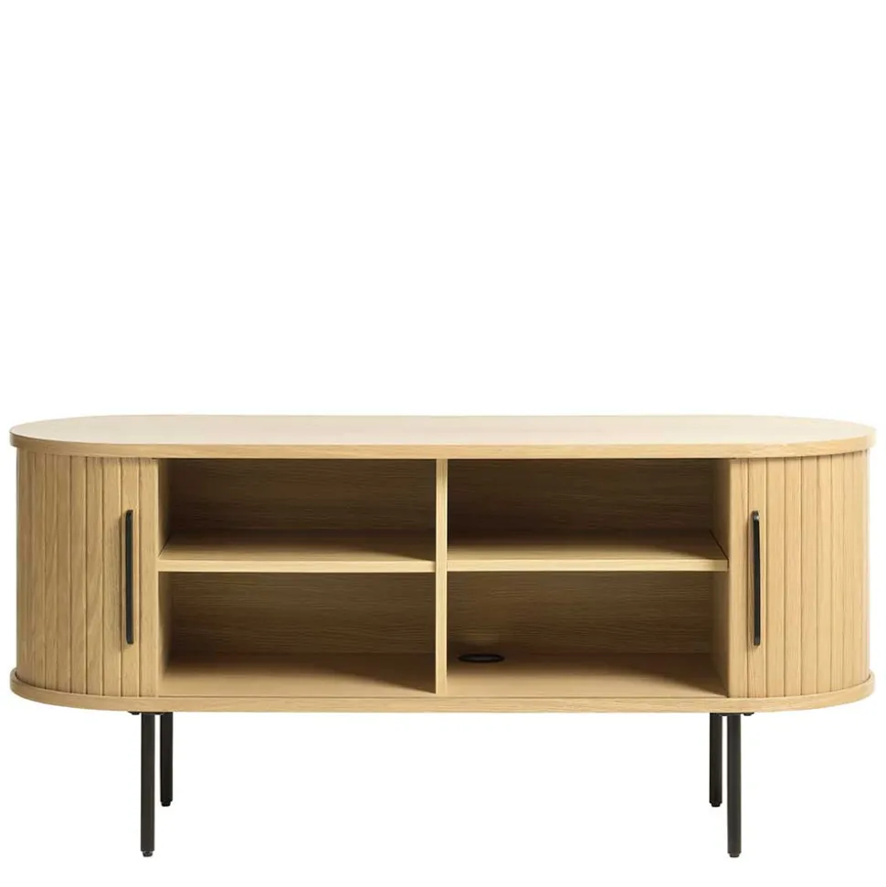 TV Lowboard in ovalem Design - Teorina