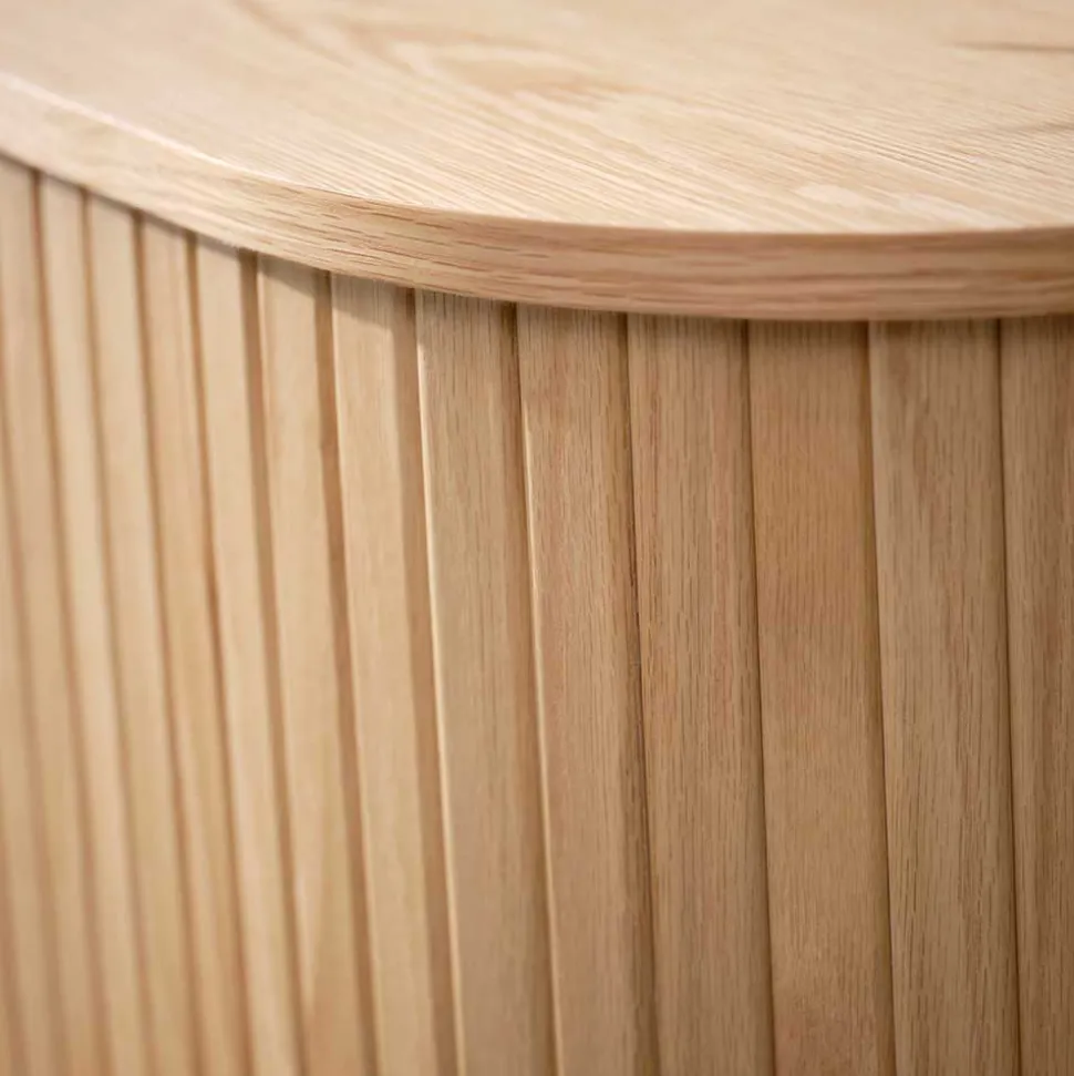 TV Lowboard in ovalem Design - Teorina