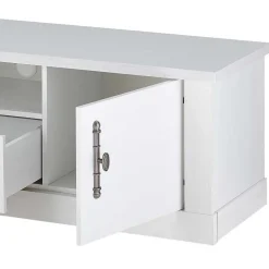 TV Lowboard in weißer Holzoptik Pinie - Liancos